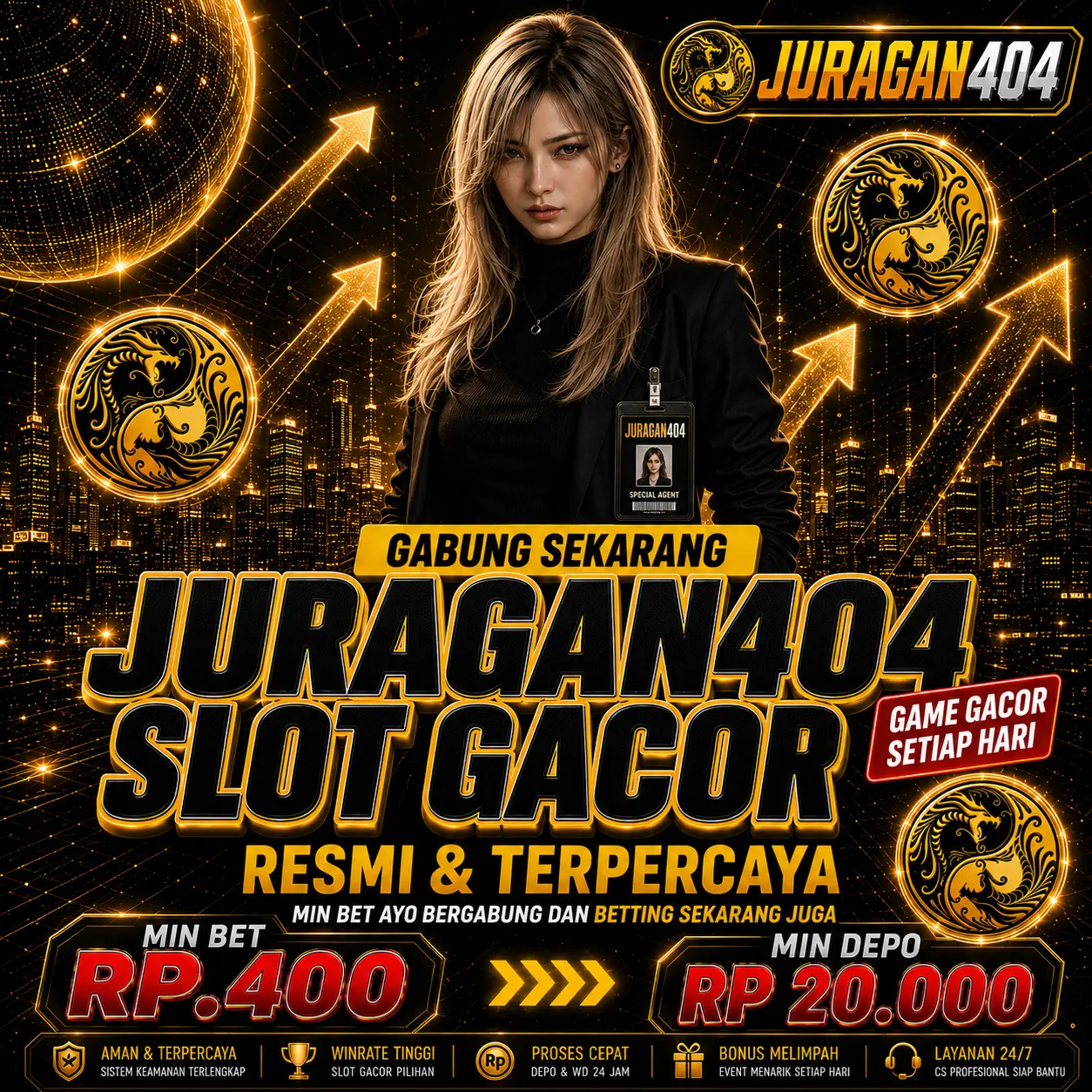 JURAGAN404 | Tempat Main Game Paling Cozy? Ya Disini Dong!