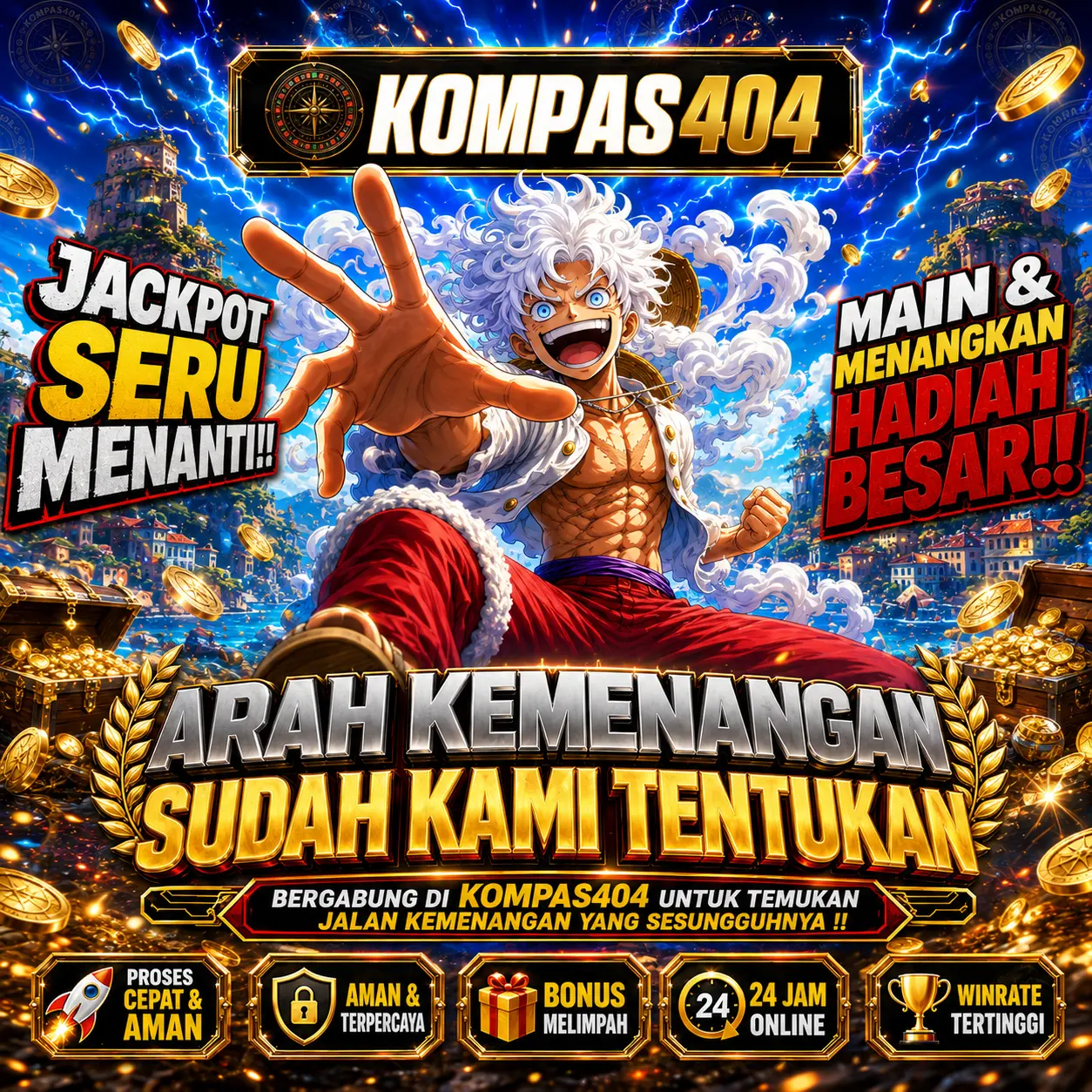 KOMPAS 404 | Arah Kemenangan Sudah Ditentukan, Gabung sekarang!